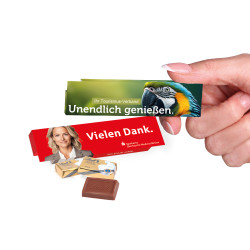 Präsent, Lindt Schokotäfelchen 2er