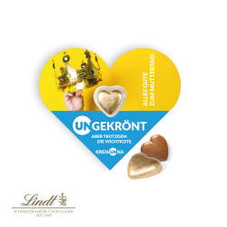Schokokarte "Herz", Lindt Herz
