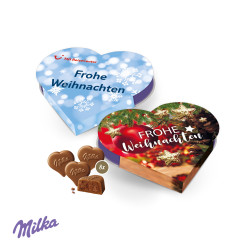 Präsent, I LOVE MILKA Herz - Weihnachten