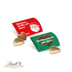 Lindt Herz, 5 g im Werbebriefchen - Weihnachten