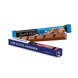Präsent, Schokoladenstick Lindt HELLO