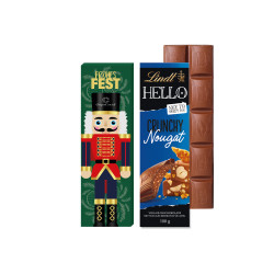 Schokoladentafel von Lindt HELLO Weihnachten