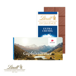 Lindt "Excellence" Schokoladentafel im Werbeschuber