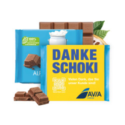 Ritter SPORT im Werbeschuber