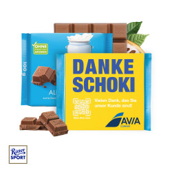 Ritter SPORT im Werbeschuber