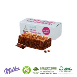 MILKA MINI KUCHEN IN WERBEBOX - 1 Milka Choco Brownie (25 g)