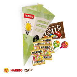 Welcome Goodie Bag, m&m's "Choco", HARIBO Goldbären Tütchen und Chupa Chups Lutscher