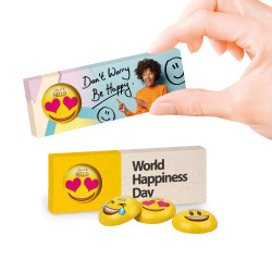 Lindt HELLO Mini Emoti 3er in Werbekartonage