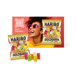 Werbe-Klappkarte, HARIBO Goldbären