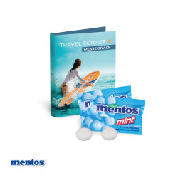 Werbe-Klappkarte, Mentos Mint, 2er