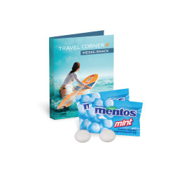 Werbe-Klappkarte, Mentos Mint 2er