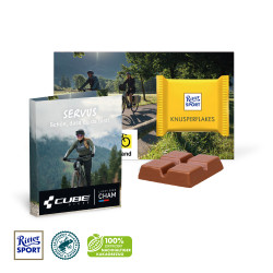 Werbe-Klappkarte, Ritter SPORT Mini