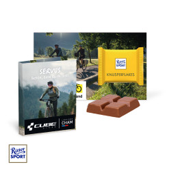 Werbe-Klappkarte, Ritter SPORT Mini