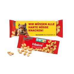 Lorenz Erdnüsse im Werbeschuber