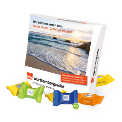 Präsentbox, Ritter SPORT Schokowürfel, 96 g