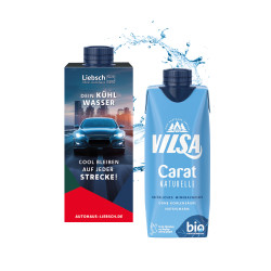 Werbewasser, naturelle