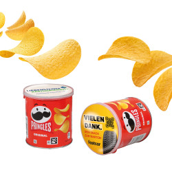 Pringles Mini Original mit Werbe-Einleger