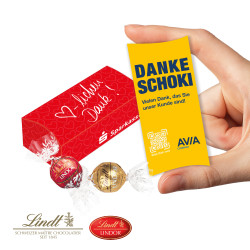 Präsent Lindt Lindor Pralinés, 2er