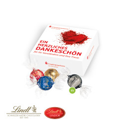 Lindt Lindor Pralinés 4er in Werbekartonage