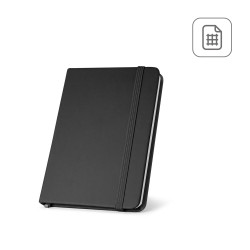 HEMINGWAY SQUARE. A5-Notizbuch aus PU mit kariertem Papier