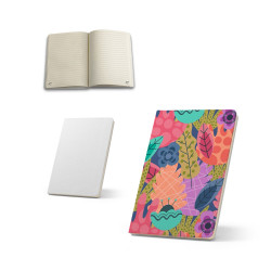 ANNE SUB ANotizbuch im A6-Format mit festem Einband, ideal für den Sublimationsdruck
