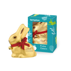 Werbekartonage, Lindt Goldhase, 100 g