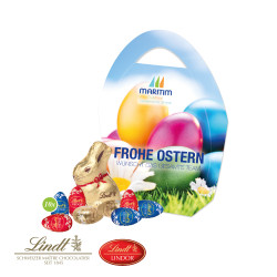 Premium Osterei, Lindt Schokoladen-Eier und Goldhase