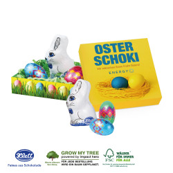 KLEINES OSTERNEST MIT KLETT SCHOKOLADE KLEINES OSTERNEST MIT KLETT SCHOKOLADE