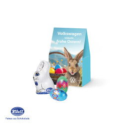 Osterpräsent "Selection Mini", Klett Schokoladen-Eier und Osterhase