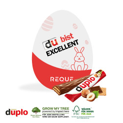 WERBEKARTE „OSTEREI” MIT DUPLO WERBEKARTE „OSTEREI” MIT DUPLO