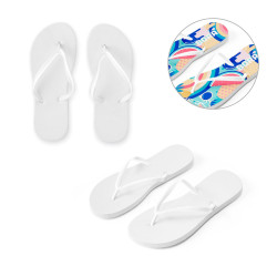 BALI S / M. Flip-Flops mit vollständig veredelbaren Sublimationssohlen