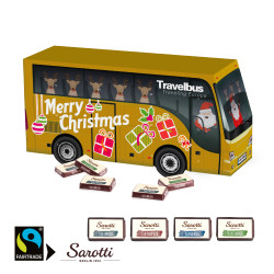 3D-Adventskalender "Bus", Sarotti Fairtrade® Schokolade