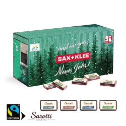 3D-Adventskalender "Container", Sarotti Fairtrade® Schokolade