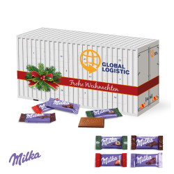 3D-Adventskalender "Container", Milka Schokolade