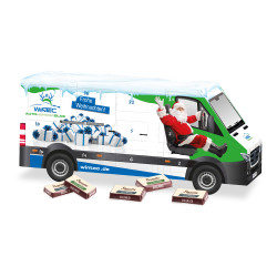 3D Adventskalender "Transporter", Sarotti Fairtrade® Schokolade