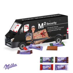 3D-Adventskalender "Transporter", Milka Schokolade