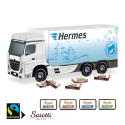 3D-Adventskalender "LKW", Sarotti Fairtrade® Schokolade
