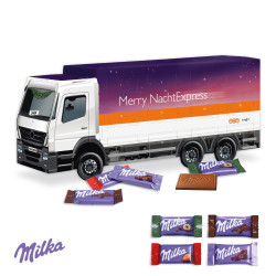3D-Adventskalender "LKW", Milka Schokolade