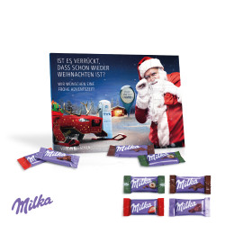 Tisch-Adventskalender, Milka Schokolade