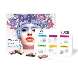 "2 in 1" Marken-Adventskalender Sarotti mit Jahresplaner