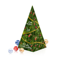 Adventskalender "Weihnachtspyramide", Lindt Schokolade