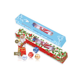 Präsent "Weihnachtsparade", Lindt Minis und Nikolaus