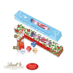 Präsent "Weihnachtsparade", Lindt Minis und Nikolaus