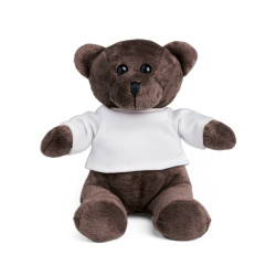 GRIZZLY. Teddy-Plüschtier mit T-Shirt