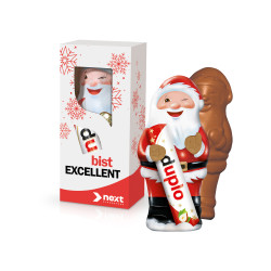 duplo Weihnachtsmann in Werbekartonage