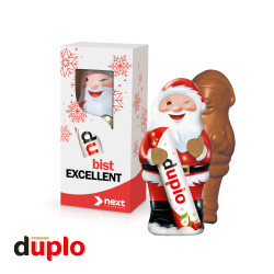 duplo Weihnachtsmann in Werbekartonage