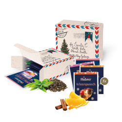 Werbebox, Meßmer Premium-Tee - Weihnachten
