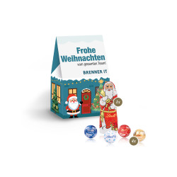Präsent "Christmas Minis", Lindt Minis und Nikolaus