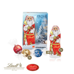 Premium Präsent, Lindt Weihnachtsmann "Medium"