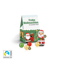 Präsent "Christmas Minis", Fairtrade® Schokolade